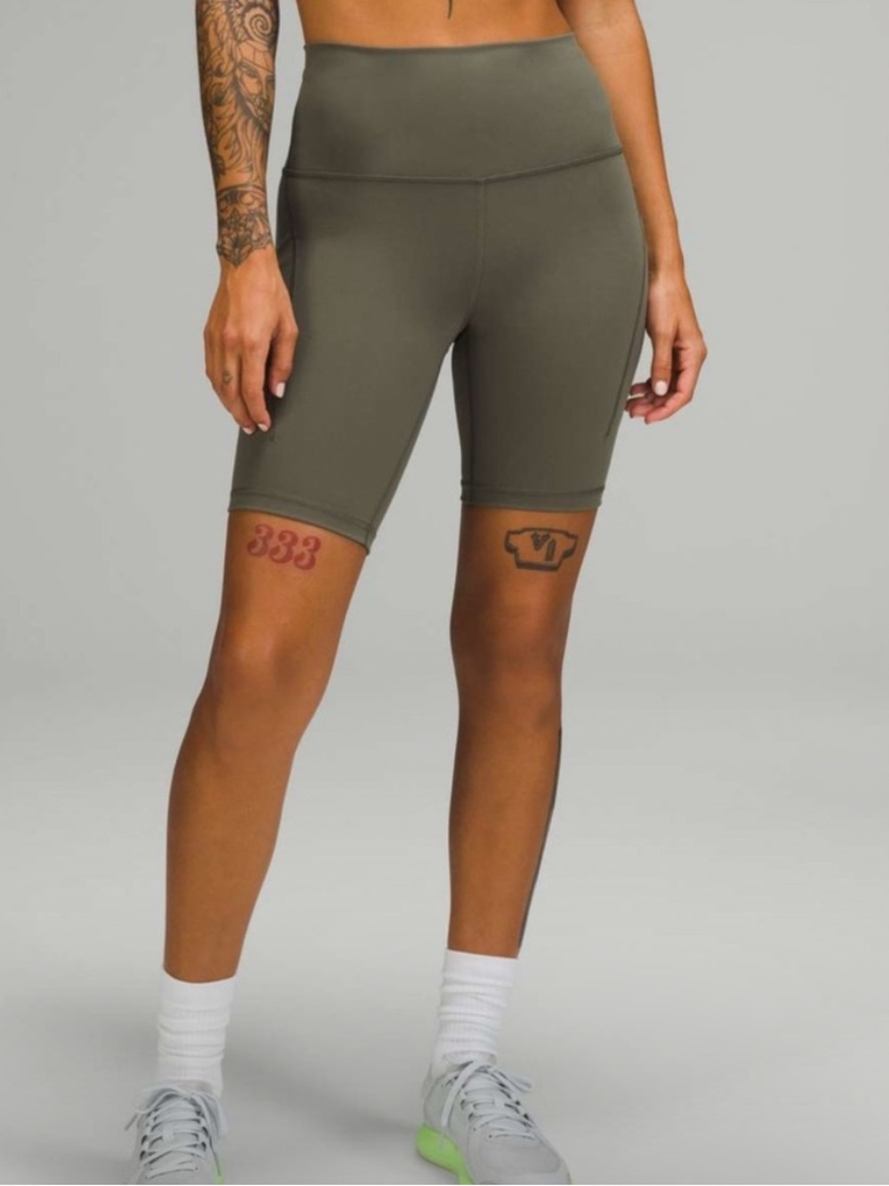 Lululemon Wunder Train High-Rise Short with Pockets 8" NWT in Carob Brown